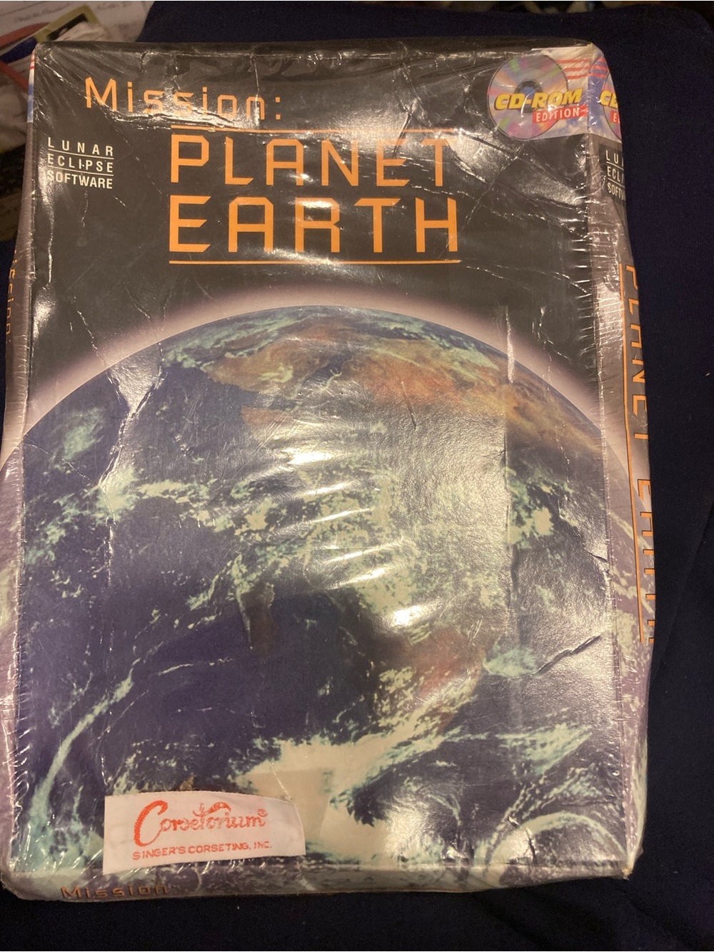 Mission: Planet Earth Video Game - cD-Rom new & sealed game